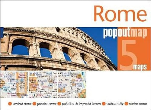 Rome PopOut Map, 2 maps (Popout Maps)