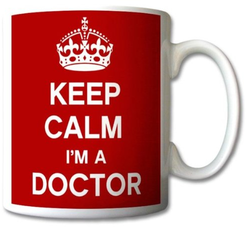 Keep Calm I'm A Doctor Mug Cup Gift Retro