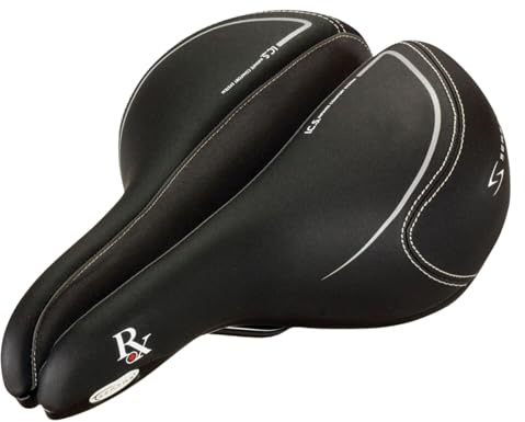 Serfas RX Damen Fahrradsattel, hybrid, Schwarz