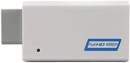 OSTENT CVID Wii vers HDMI 3.5mm Audio Full HD 720 P 1080 P Convertisseur Adaptateur Compatible pour Wii Jeu