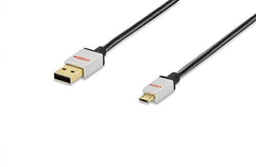 Ednet 84186 USB 2.0 Connect A auf B-Micro Kabel