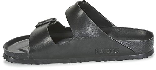 Birkenstock Damen Arizona Eva Pantoletten, Schwarz (Black 23), 36 EU