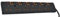 Shine BLACK 2M 6 WAY GANG SWITCHED SURGE PROTECTED EXTENSION LEAD WITH LED INDICATORS