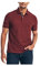 Nautica Herren Performance Piqué-Poloshirt Polohemd, Burgunderrot, 3X-Groß