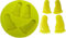 Stampo in silicone per uso artigianale 4 piedi 1 pezzo fai da te decorazioni baby fimo sapone gesso resina dolci idea nascita battesimo artigianato creativo