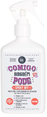 Lola Cosmetics - Haarlotion COMIGO NINGUÉM PODE - Unisex - 250 ml - Feuchtigkeit und Schutz für geschwächtes Haar
