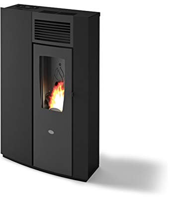 Pelletofen Slim Pearl Wärmeleistung 7,5 kW (ruby schwarz)