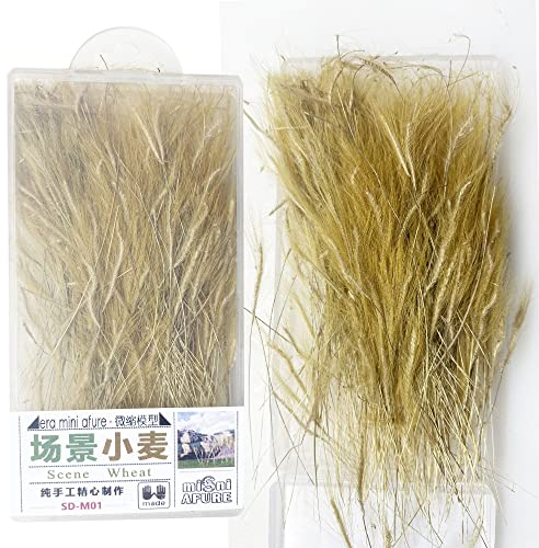 Cayway Static Grass Tuft Modell Weizen Statisch Statisches Gras Terrain Model Kit für Miniaturlandschaften, Sandtisch Themenmodelle, Landschaftsmodell
