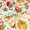 Textrend Baumwollstoff Weihnachten - Stoff zum Nähen - 100% Baumwolle - Weihnachtsstoffe - Textilien 1x1.6m - Stoffe Meterware (Weihnachtsdekoration - rot und weiß)