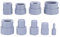 Yctze Lens Removal Tools, 9pcs Camera DSLR Lens Repair Tool Ring 8-83mm Lenses Removal Rubber Accessory