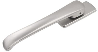 Maniglia per Finestra Maniglia for porte in lega di alluminio e hardware for finestre Maniglia piatta ad albero quadrato Maniglia for porta a battente con apertura verso l'esterno e sospensione verso