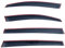 SSIMOO 4 Stück Auto Windabweiser Regenabweiser,für Audi A4/A4 Wagon,Regenschutz Seitenfenster Luftabweiser,Audi A4 B8 2009-2015