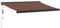 vidaXL Tenda da Sole Retrattile Automatica Marrone 300x250 cm