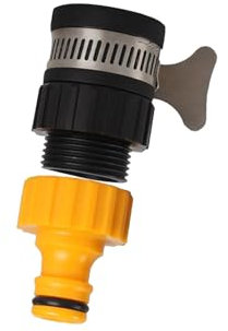 Kitchen Tap Hose Connector,Taps Connectors Pipe Adapter Indoor Adaptor Garden Hosepipe Connect Adjustable Collarflexible Plastic Diver Indoors Outdoor Easy Installation 12-16mm,for Bathroom Sink