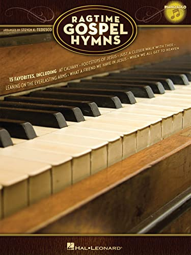 Ragtime Gospel Hymns Piano Solo Pf (Book & CD)