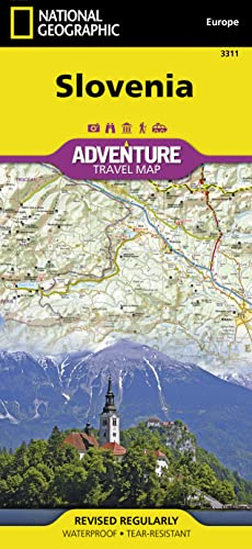 Slovenia Map - Adventure Map (National Geographic Adventure Map)