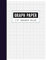 Graph Paper 1/4 Squares Ruled: Black Lines Law Ruled Letter, Writing Paper Notebook, Letter-sized lined paper is college ruled and oriented, Black ... Eggplant Cover, Size 8.5 x 11 Inch, 100 Pages