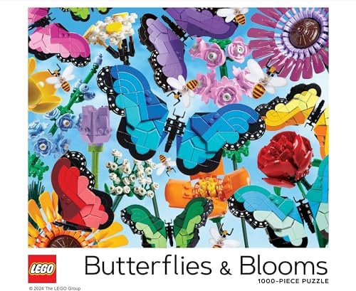 Lego Butterflies & Blooms 1000-piece Puzzle