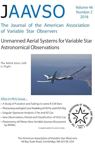 The Journal of the American Association of Variable Star Observers V46 N2 (JAAVSO, Band 46)