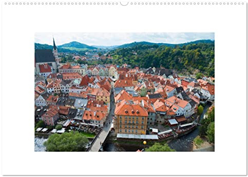 Ceský Krumlov - Böhmisch Krumau (Wandkalender 2026 DIN A2 quer), CALVENDO Monatskalender: ¿eský Krumlov, deutsch Krumau, ist eine der schönsten Städte Tschechiens (CALVENDO Orte)