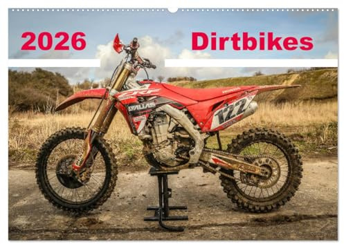 Dirtbikes 2026 (Wandkalender 2026 DIN A2 quer), CALVENDO Monatskalender: Motocross vom Feinsten (CALVENDO Sport)