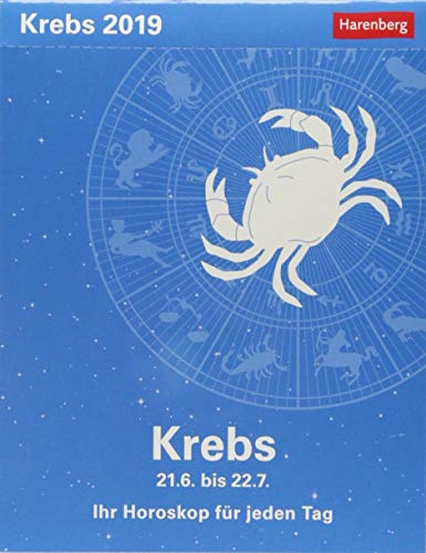 Krebs - Kalender 2019: Ihr Horoskop für jeden Tag