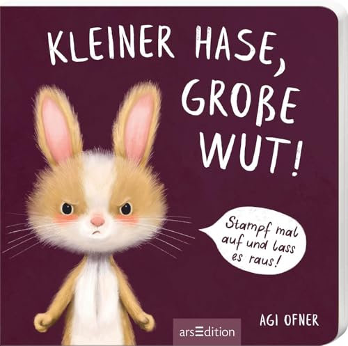 Kleiner Hase, große Wut!: Liebevolles Mitmachbuch für Kleinkinder ab 24 Monaten