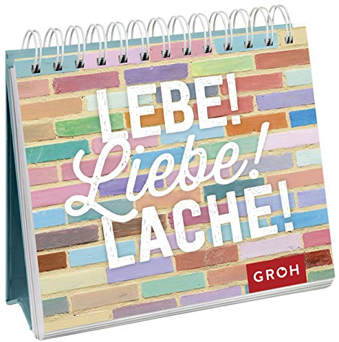 Lebe! Liebe! Lache!: Mini-Spiralaufsteller