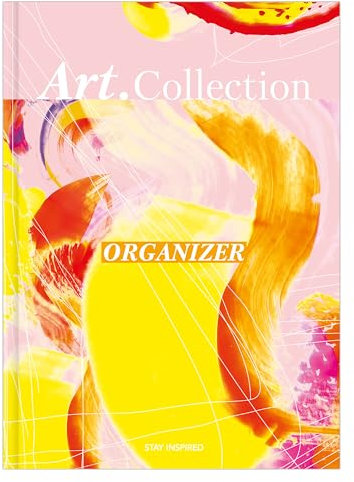 Terminplaner 2024/2025: Der ideale Terminkalender ohne Datum mit stabilem Hardcover. Organizer, Buchplaner aus der Art.Collection von Stay Inspired