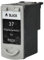 vhbw Tintenpatrone Schwarz kompatibel mit Canon Pixma ip1800, ip2500, mp190, mp210, mp220, ip2600, mp140, mp470 Drucker (wiederaufgefüllt, 12ml)