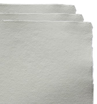Khadi Handmade 100% Rag Watercolour Paper 320gsm : Rough : 20 Sheets Pack A6