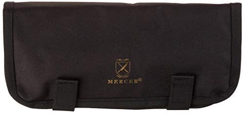 Mercer Culinary 6-Compartment Roll for Chef's Plating Tools, Fabric, 12x12x3 cm, Schwarz