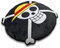 One Piece - Deko - Kissen - Luffy Ruffy - Totenkopf - Logo - 35 cm