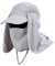 Sonnenhut Flap, UV Schutz Schnell Trocknender Hals Gesicht Flap Hat Outdoor Visor Cap(Grau)