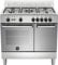 Bertazzoni La Germania Americana AMN9P5GXV cucina Piano cottura Acciaio inossidabile Gas A+