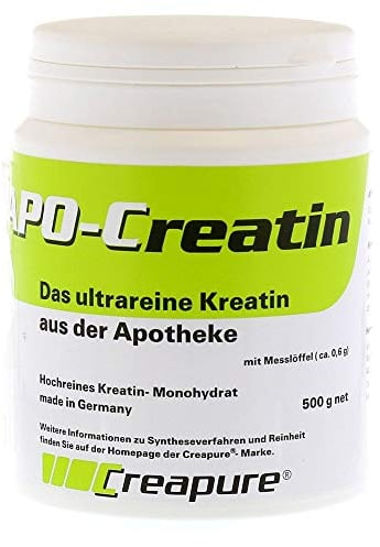 APO Creatin Pulver 500 g hochdosiert reines Kreatin Monohydrat