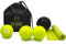 KALAHARI Bolas de Masaje KIT, 4 en 1 más Ebook ejercicios en Español – Bola Doble, con Pinchos, de Lacrosse, Banda Elástica y Bolsa - Terapia de Trigger Point y Pelotas Automasaje muscular Miofascial