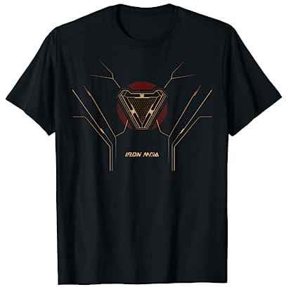 Marvel Iron Man Arc Reactor Suit Poster T-Shirt