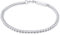 Kuzzoi Buddha Silber-Armband für Herren Panzerarmband (5 mm) handgefertigt aus massiven 925 Sterling Silber poliert Herrenarmband mit Federring 10g schwer, Länge 19 cm