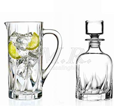 MRcasalinghi BROCCA E Bottiglia Whisky Cristallo LUXION Trends