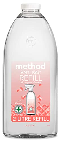 Method Antibacterial Spray Refill, All Purpose Cleaner, Peach Blossom, 2L