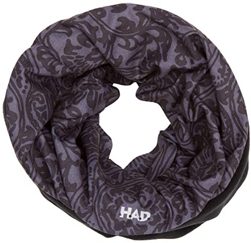 H.A.D. Unisex H.a.d.® Originals Fleece Mode Schal, Renaissance - Fleece: Black, Einheitsgröße EU
