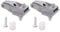 HouYeen 2 Set L/R Front Outer Door Handle Hinge Repair Kit for F-iat 500 2007 On A-Barth 500 595 596 2008 on 51964555