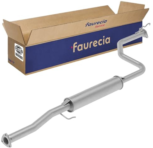 HELLA 8LC 366 024-271 Mittelschalldämpfer - Easy2Fit® Kit - mitte | dreiteilig - Set mit Anbauteilen