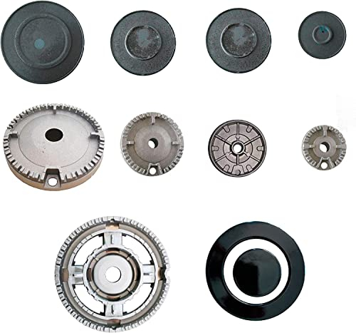G GRIMALDI GLEM GAS ARISTON INDESIT HOTPOINT FRANKE NARDI LOFRA BRUCIATORI E SPARTIFIAMMA 5 FUOCHI PER PIANO COTTURA ARTICOLO COMPATIBILE