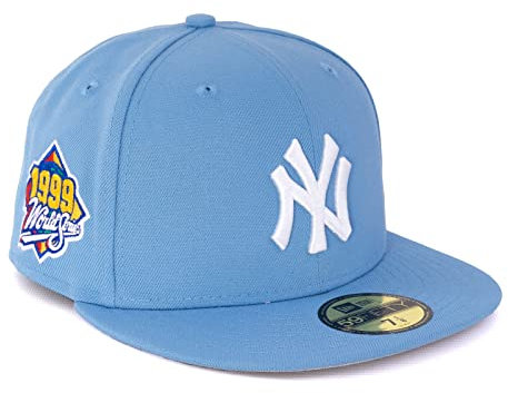 New Era Cap 59FIFTY Herren Basecap NFL NBA MLB Limited Edition (New York Yankees Blue, 7)