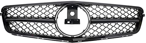Artudatech Auto Kühlergrill AMG Front Bumper Grille für Benz C-Class W204 C300 C350 2008-2014
