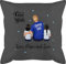 Kissen 50x50 - zum Vatertag - Super Papa Zwei Kinder I Bester Papa Geschenk Geburtstag - 50 x 50 cm - Grau - Foto für papakissen Vatertagsgeschenk von 2 töchter zierkissen Kindern Vater Geschenke