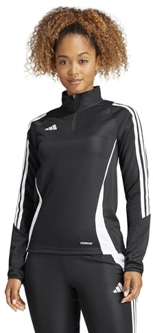 adidas Women's Tiro 24 Training Top, Black/White, X-Small