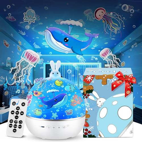 Nachtlicht Sternenhimmel Projektor Kinder,【Geschenkverpackung】Personalisierte Geschenke Baby Geschenk Mädchen,Baby Geschenk Junge,Kleine Geschenke für Kinder,Geschenke für Mädchen Zimmer Deko